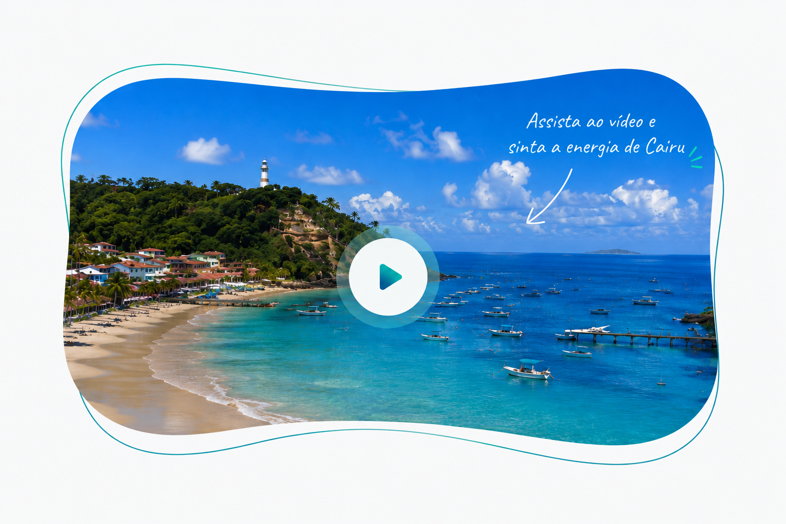 Assista ao vídeo e sinta a energia de Cairu